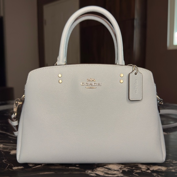 Coach blue Satchel - Picture 1 of 4